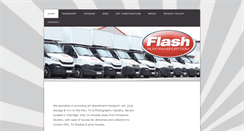 Desktop Screenshot of flashfilmtransport.com